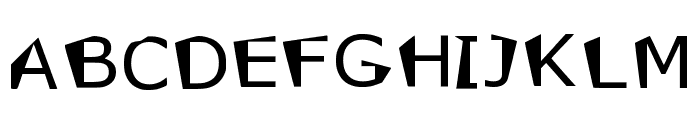 Fabric Regular Font LOWERCASE