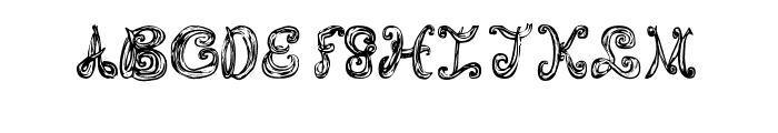 FabricFont-Regular Font UPPERCASE