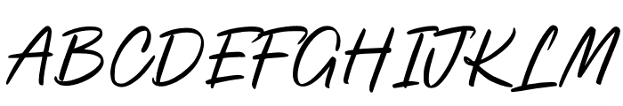 Fabulous Delight Font UPPERCASE