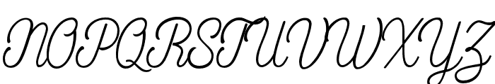 FabulousSignature Font UPPERCASE