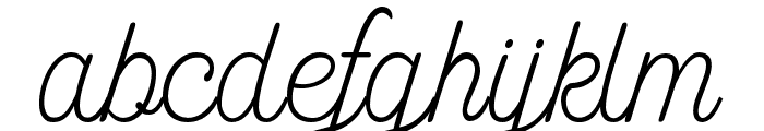 FabulousSignature Font LOWERCASE