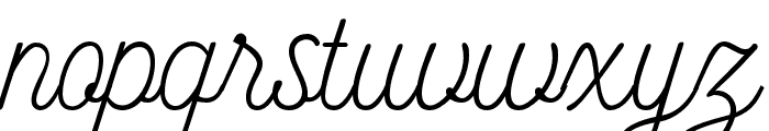 FabulousSignature Font LOWERCASE