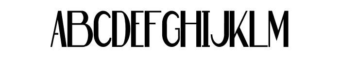 Fabulouscity Serif Font UPPERCASE