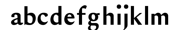 Fabyen-Bold Font LOWERCASE