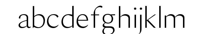 Fabyen-Light Font LOWERCASE