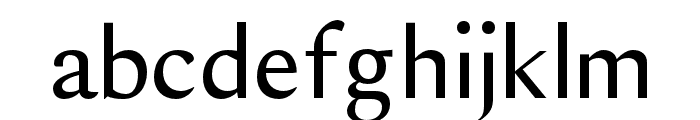 Fabyen-regular Font LOWERCASE
