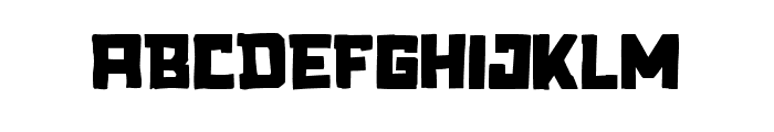 Fackers Font UPPERCASE