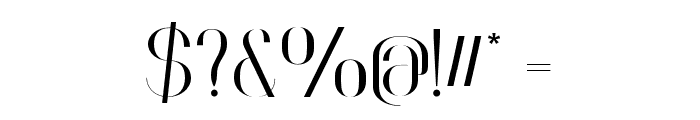 FaddishOT-Bold Font OTHER CHARS