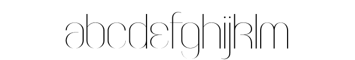 FaddishOT-Regular Font LOWERCASE