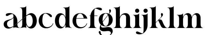 Fagker Font LOWERCASE