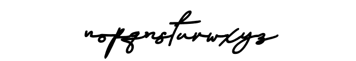 Fahira Italic Font LOWERCASE