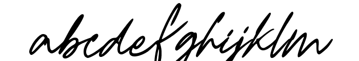 Fahrenheit Signature Font LOWERCASE