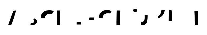 Faircraft Font - Version 1 Regular Font LOWERCASE