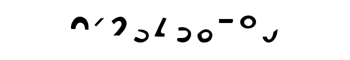 Faircraft Font - Version 2 Regular Font OTHER CHARS