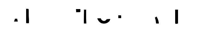 Faircraft Font - Version 3 Regular Font UPPERCASE
