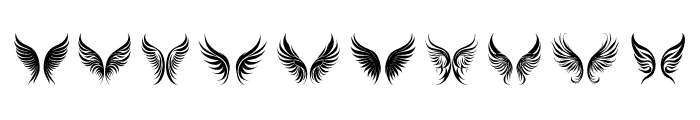 Fairies wing Regular Font OTHER CHARS