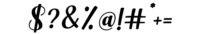 FairladyItalic-Italic Font OTHER CHARS