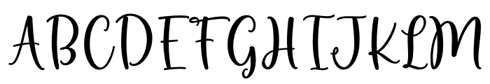 Fairy Duster Font UPPERCASE