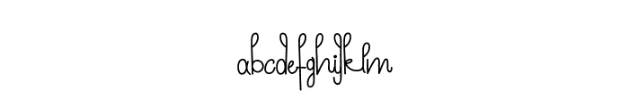 Fairy Style Font LOWERCASE