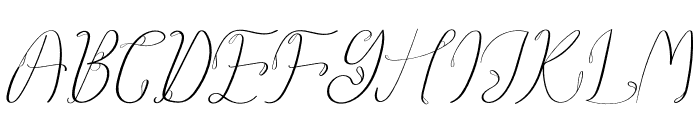 Fairy Telling Font UPPERCASE