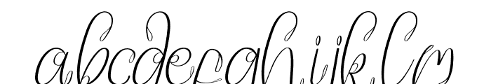 Fairy Telling Font LOWERCASE