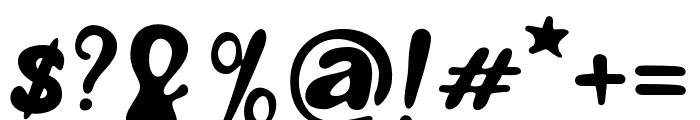 FairyTail Font OTHER CHARS