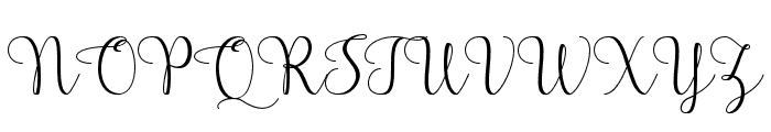 FairybellsScript Font UPPERCASE