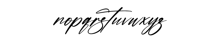Fairyland Italic Font LOWERCASE