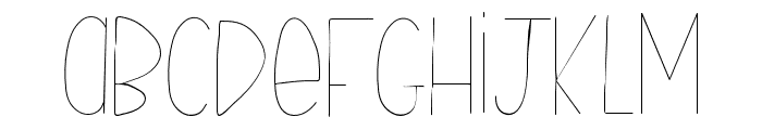 Fairyland Sketch Regular Font UPPERCASE