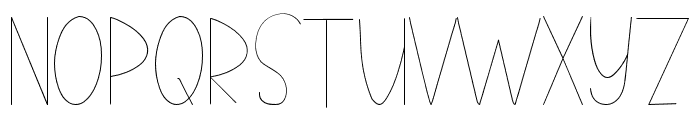 Fairyland Sketch Regular Font LOWERCASE