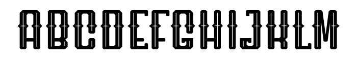 Faith Fighter Font UPPERCASE