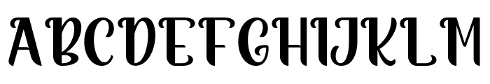 Faithful Story Font UPPERCASE