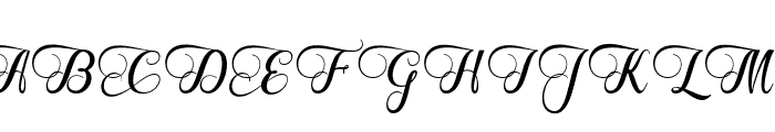 Faithfull-Regular Font UPPERCASE