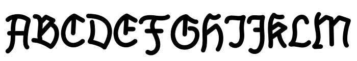 Faketya Font UPPERCASE