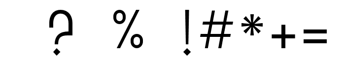 Falak-Normal Font OTHER CHARS