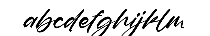 Falatisco Italic Font LOWERCASE