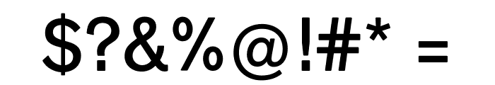 Faldore-Medium Font OTHER CHARS