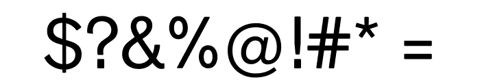 Faldore-Regular Font OTHER CHARS