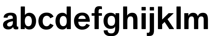 Faldore-SemiBold Font LOWERCASE