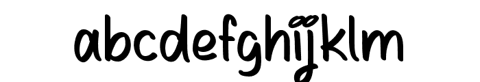 FalestainoRegular Font LOWERCASE