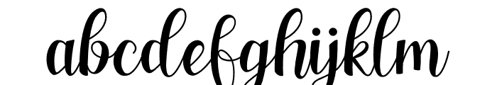 Falina Sweet Font LOWERCASE
