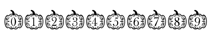 FallPumpkinMonogram Font OTHER CHARS