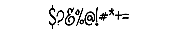 Falling Love Font OTHER CHARS