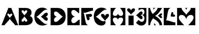 Falove-Regular Font LOWERCASE
