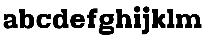 Faltige-Regular Font LOWERCASE