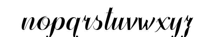 FamiliarTasteofPoison-Regular Font LOWERCASE