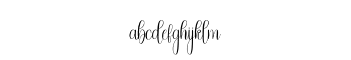 Family  Barbie Font LOWERCASE