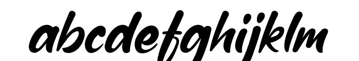 Family Christmas Font LOWERCASE