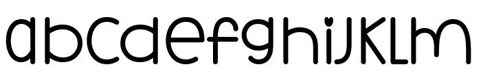 Family Friendly Font LOWERCASE