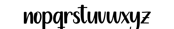 Family Playtime Regular Font LOWERCASE